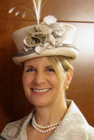 Rebecca Bleich wearing a Philadelphia Philpot hat 2010