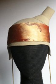 felt costume dogue hat by wendi nutt- philadelphia philpot
